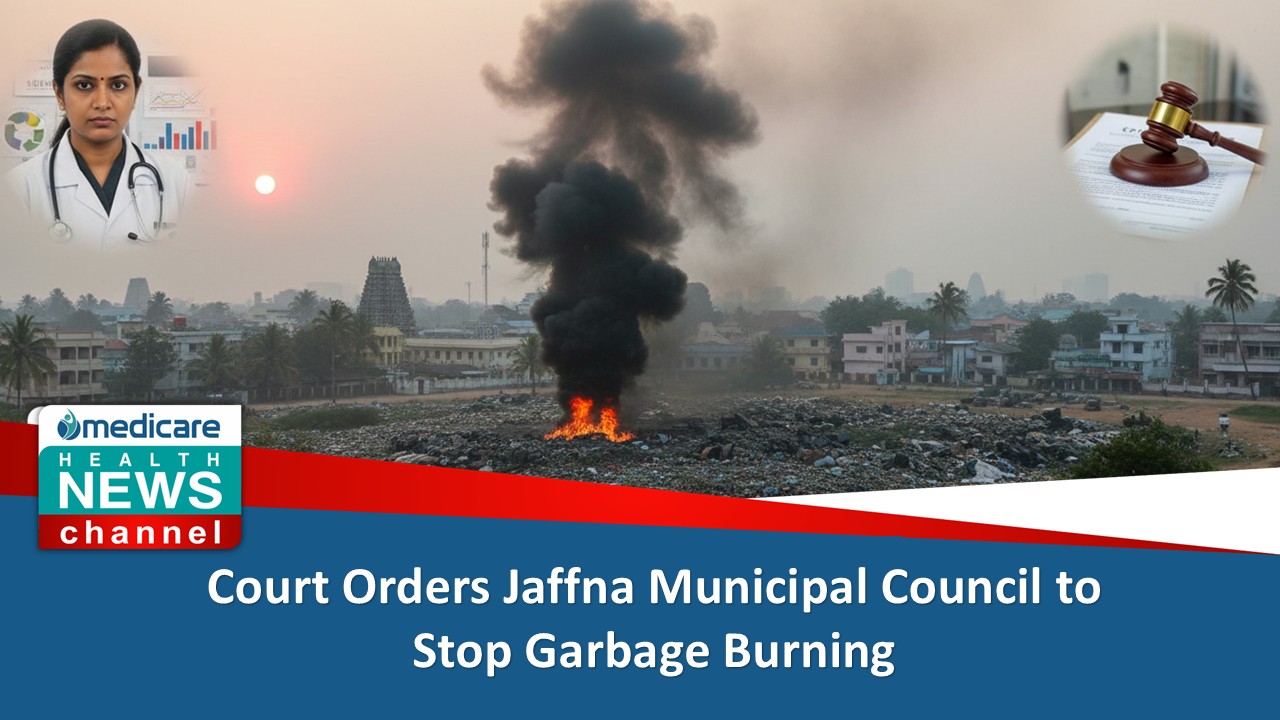 Court Orders Jaffna Municipal Council to Stop Garbage Burning